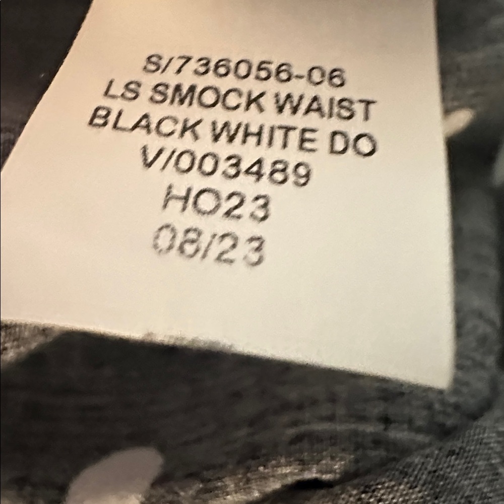 Smock Waist Polka Dot Maxi Dress - Picture 12 of 12